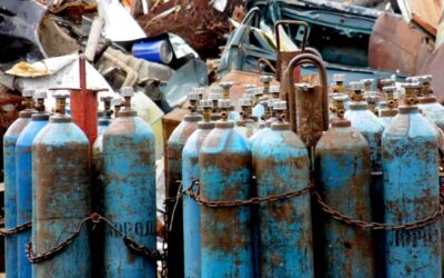 Veilig en milieuvriendelijk oude gasfles inleveren