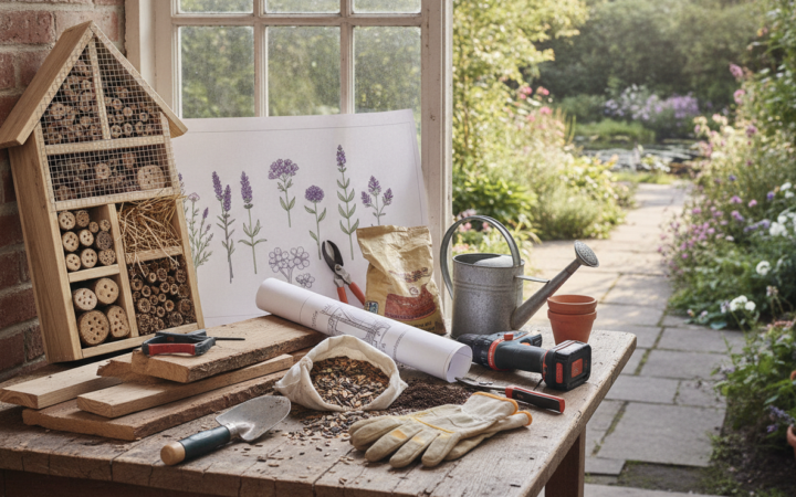 Insectvriendelijke tuin inrichten met doe-het-zelf weekendtips