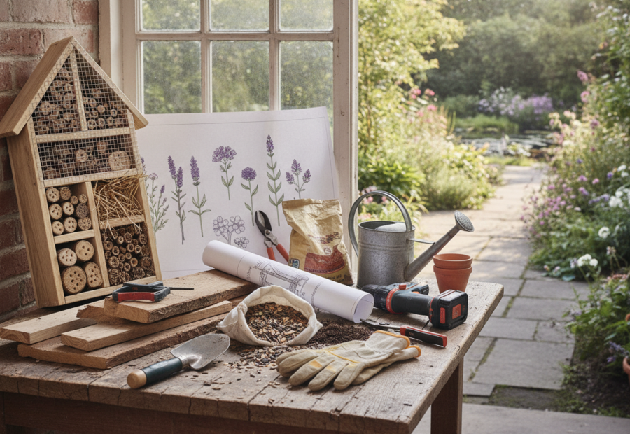 Insectvriendelijke tuin inrichten met doe-het-zelf weekendtips