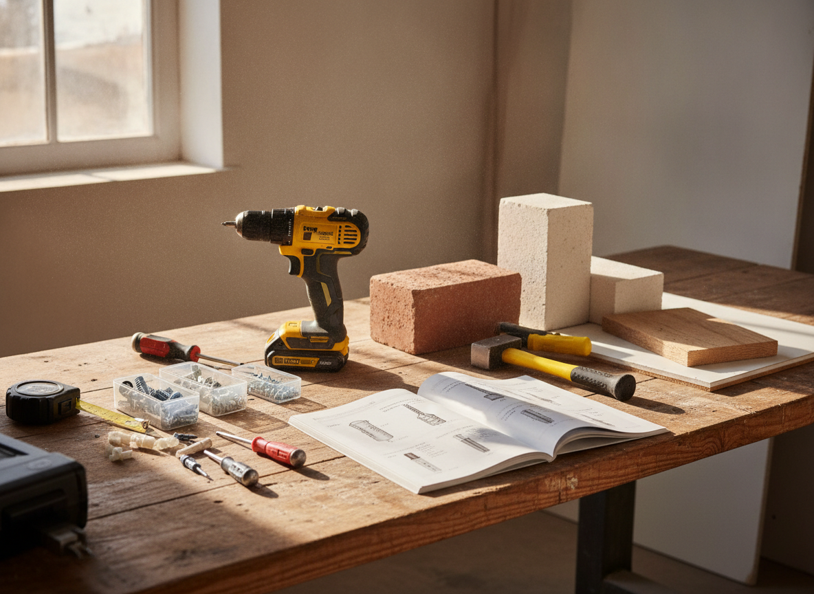 Zo gebruik je de juiste pluggen bij boren in verschillende materialen